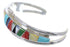 Southwestern Silver Multicolor Bracelet TX40458