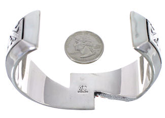 Multicolor Sterling Silver Southwest Bracelet TX40566