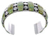 Sterling Silver Turquoise Well-Built Cuff Bracelet TX40596