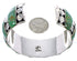 Silver Turquoise Sturdy Cuff Bracelet TX40600