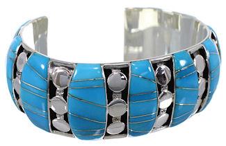 Sterling Silver Turquoise High Quality Bracelet TX40602
