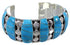 Sterling Silver Turquoise High Quality Bracelet TX40602