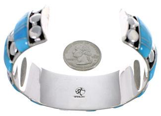 Sterling Silver Turquoise High Quality Bracelet TX40602