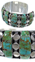 Genuine Sterling Silver Turquoise High Quality Bracelet TX40603