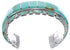 Southwestern Silver Turquoise Jewelry Cuff Bracelet TX40634