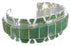 Southwestern Sterling Silver Turquoise Jewelry Cuff Bracelet TX40649