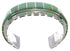Southwestern Sterling Silver Turquoise Jewelry Cuff Bracelet TX40649