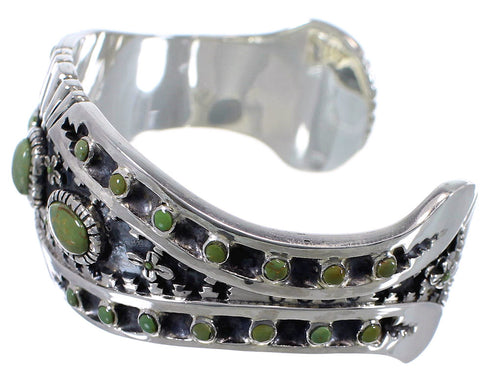 Turquoise Southwest Sterling Silver Cuff Bracelet Jewelry CX47768