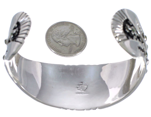 Turquoise Southwest Sterling Silver Cuff Bracelet Jewelry CX47768