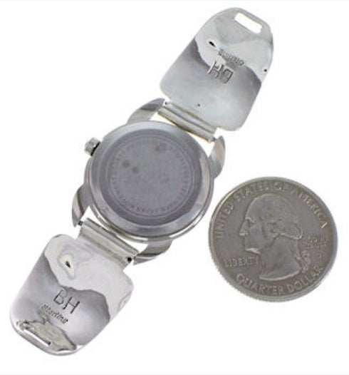 Genuine Sterling Silver Multicolor Eagle Watch EX47994