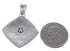 Silver Multistone Native American Village Design Pendant HS41070