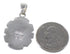 Picture Rock Multicolor Silver Native American Design Pendant RS41031