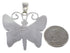 Multicolor Turquoise Butterfly Genuine Sterling Silver Pendant AS26786