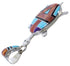 Multicolor Jewelry Turtle Genuine Sterling Silver Pendant AS35203