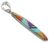 Turquoise And Multicolor Inlay Sterling Silver Pendant DS39445