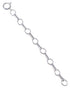 Sterling Silver Hoops Chain Extender For Your Necklace 13151