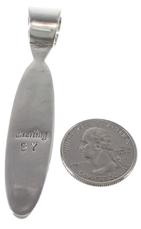 Turquoise And Multicolor Jewelry Sterling Silver Pendant AS34373