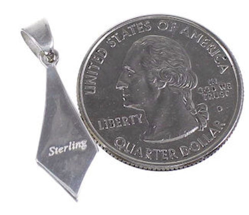 Genuine Sterling Silver And Turquoise Jewelry Pendant RS31932