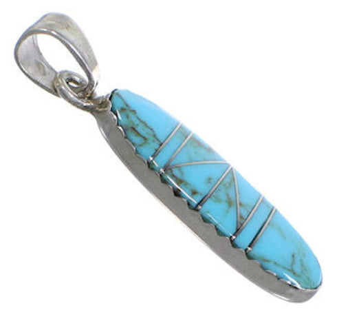 Sterling Silver Jewelry and Turquoise Pendant DS43066