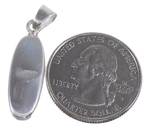 Sterling Silver Jewelry and Turquoise Pendant DS43066