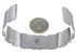 Silver And Turquoise Inlay Cuff Bracelet TX39606