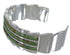 Sterling Silver And Turquoise Inlay Cuff Bracelet TX39618