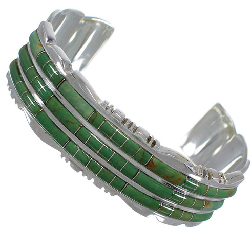 Sterling Silver And Turquoise Southwest Bracelet TX39619
