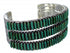 Turquoise Sterling Silver Needlepoint Jewelry Bracelet VX37392
