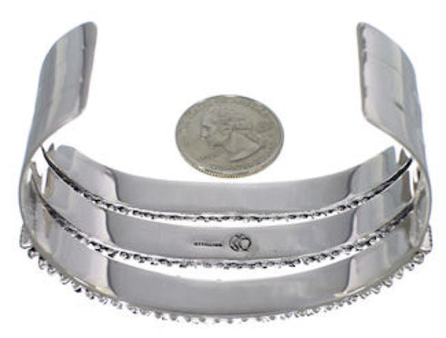 Genuine Sterling Silver Turquoise Needlepoint Bracelet VX37399