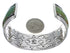 Southwestern Turquoise Silver Cuff Bracelet EX41595