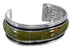 Turquoise Genuine Sterling Silver Cuff Bracelet EX41596