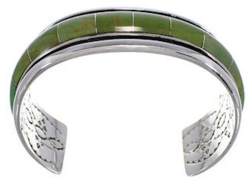 Turquoise Genuine Sterling Silver Cuff Bracelet EX41603