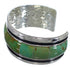Turquoise Inlay Southwestern Cuff Bracelet EX41606