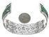 Turquoise Inlay Southwestern Cuff Bracelet EX41606