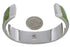 Southwest Silver And Turquoise Inlay Bracelet TX39689