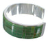 Southwestern Silver And Turquoise Inlay Bracelet TX39692