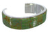 Southwestern Silver And Turquoise Cuff Bracelet TX39696