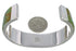 Southwestern Silver And Turquoise Cuff Bracelet TX39696