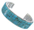 Turquoise And Silver Cuff Bracelet TX39719