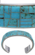 Turquoise And Silver Cuff Bracelet TX39719
