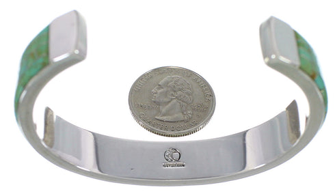 Southwestern Turquoise And Silver Jewelry Bracelet TX39805