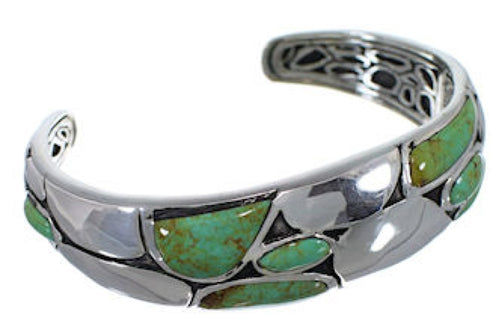 Sterling Silver And Turquoise Southwest Bracelet TX39544