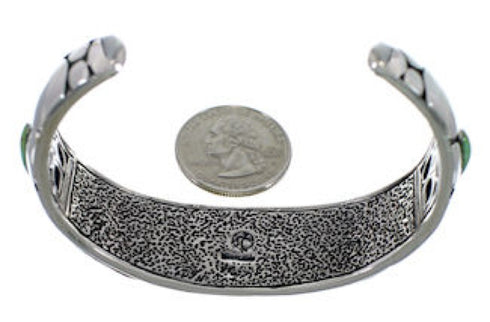 Sterling Silver And Turquoise Southwest Bracelet TX39544