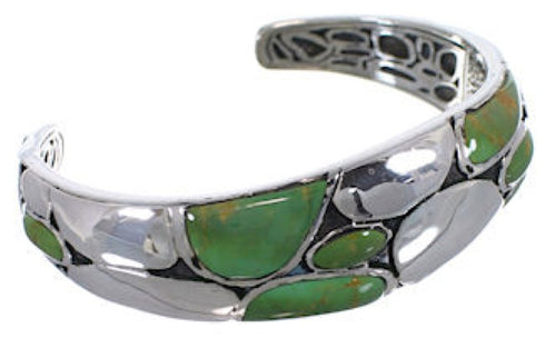 Silver And Turquoise Southwestern Bracelet TX39546