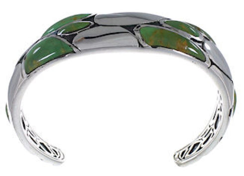 Silver And Turquoise Southwestern Bracelet TX39546