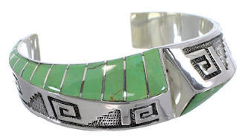 Turquoise And Sterling Silver Cuff Bracelet PX27898