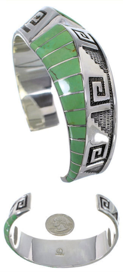 Turquoise And Sterling Silver Cuff Bracelet PX27898