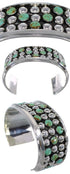 Sterling Silver Southwest Turquoise Jewelry Cuff Bracelet MX27529