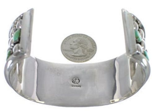 Sterling Silver Southwest Turquoise Jewelry Cuff Bracelet MX27529