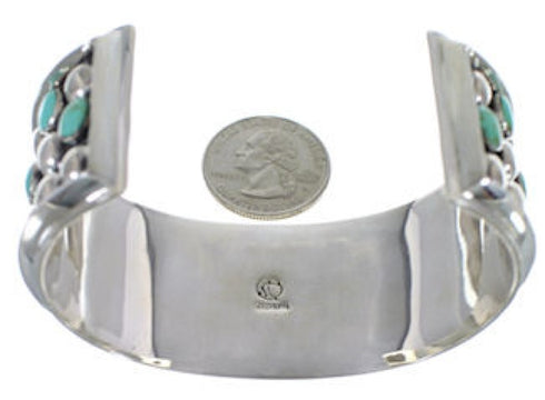 Southwest Turquoise Sterling Silver Cuff Bracelet MX27523